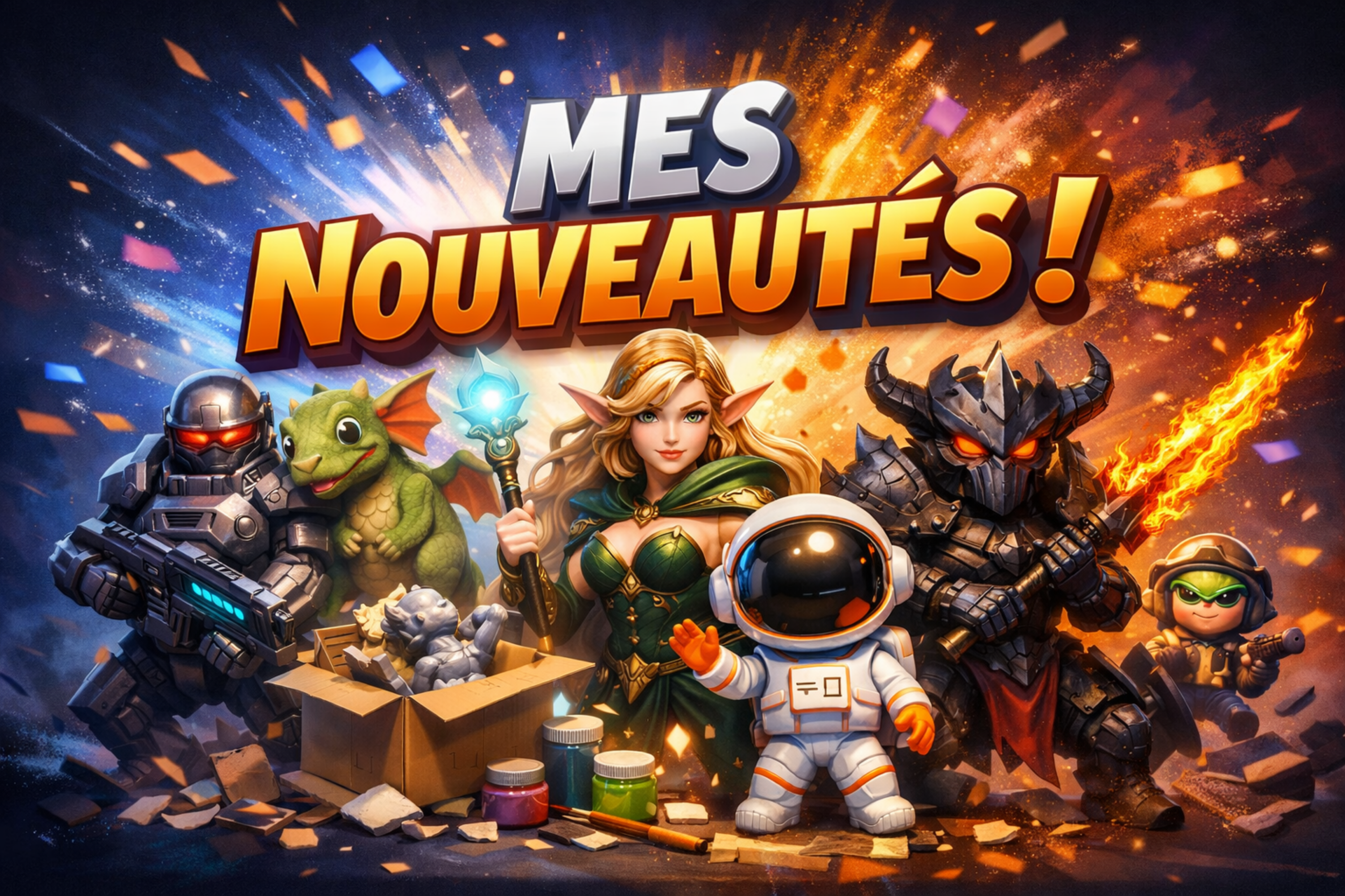 Mes nouveautés